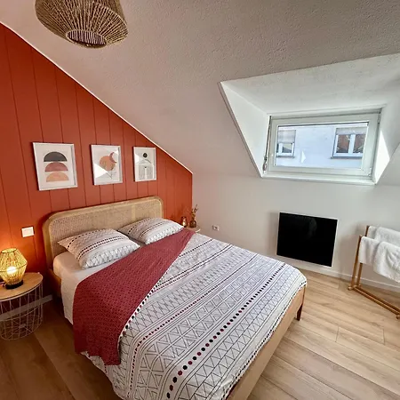 Ferienwohnung Douce Agathe - Duo-Groupe, Chaleureux, Tram 200M, Centre 10Min Straßburg Exterior foto
